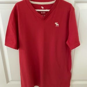 A&F Boys Short-Sleeve V-Neck Tee Shirt